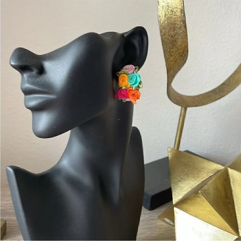 Bohemian flower earrings M273